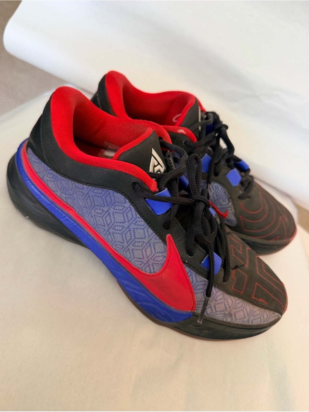 Nike Giannis Immortality 4 "By You" Custom Multi-Color Men's Size 7 HF0004-900 - Picture 3 of 7